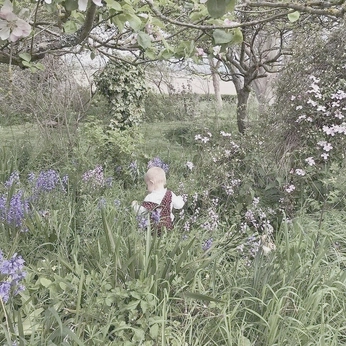 A cover of "✦ Become Childlike" cluster. The owner is florriegarden. The cluster description is "“Change and Become like Little Children”". The cluster consists of 28 elements.