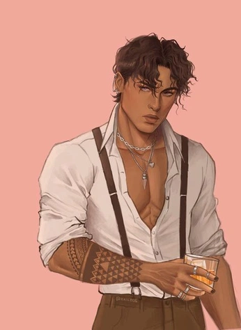 A cover of "Tatooed Characters" cluster. The owner is sourgrapefruit. The cluster consists of 2 elements.