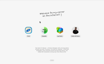 A cover of "web + ui design" cluster. The owner is designd. The cluster consists of 5 elements.