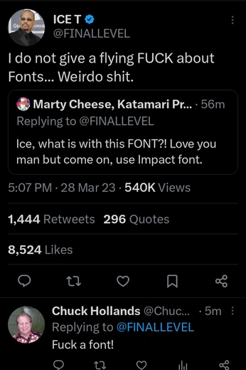 A cover of "Dumb FONT !!!" cluster. The owner is taylorbr. The cluster consists of 101 elements.