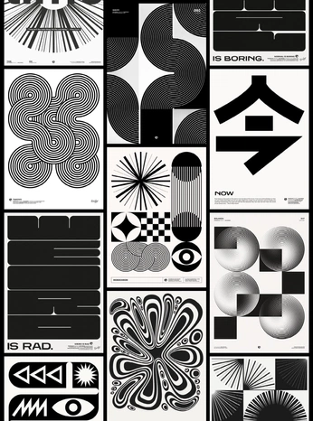 A cover of "BW Geometry" cluster. The owner is nurbek. The cluster consists of 3 elements.