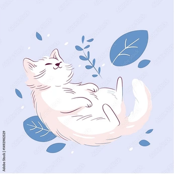 A cover of "Kitten Illustrations" cluster. The owner is aburadrafiu. The cluster consists of 39 elements.