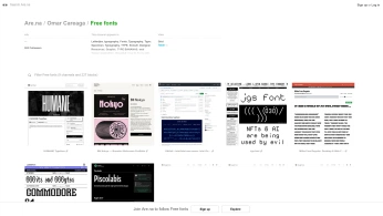 A cover of "Fonts" cluster. The owner is alexei. The cluster consists of 1 element.