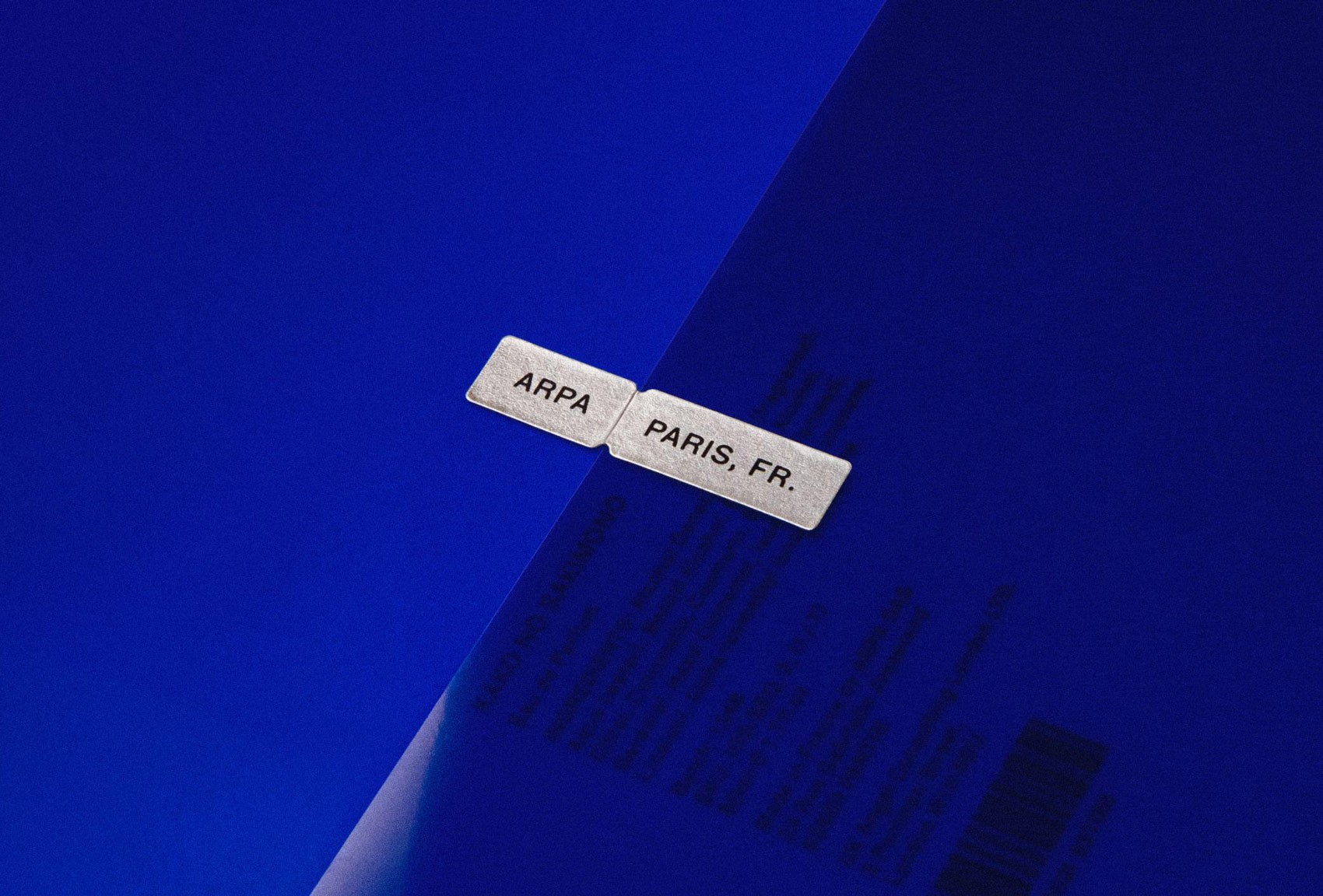 Visual identity for Paris studio ARPA by Visual Journal, 2023.