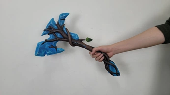 A cover of "Valorant - Gaia axe" cluster. The owner is formexcraft. The cluster consists of 5 elements.