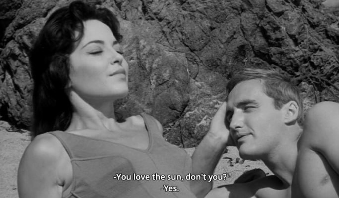 A still from the 1961 film Night Tide, directed by Curtis Harrington.