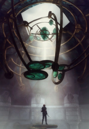 A cover of "Heaven's Edge" cluster. The owner is lunamoth505. The cluster description is "TESV Skyrim - The Tale of Evelyn Honeydale". The cluster consists of 22 elements.