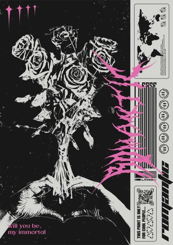 A cover of "Punk Grunge Design" cluster. The owner is haolewood. The cluster consists of 4 elements.