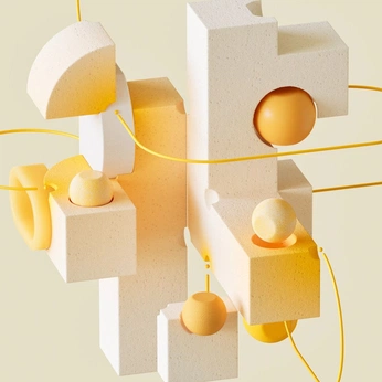 A cover of "3D:IMAGERY+MOTION" cluster. The owner is sba.xyz. The cluster consists of 22 elements.