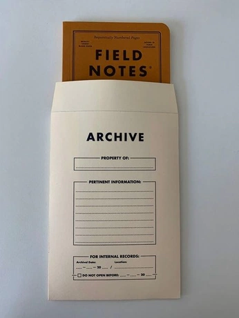 A cover of "Field Notes" cluster. The owner is veroberro. The cluster consists of 2 elements.