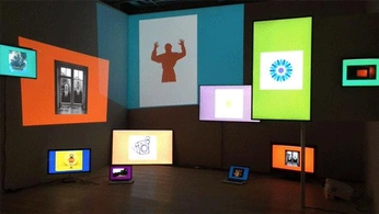 A cover of "EXHIBITION" cluster. The owner is nootnoot. The cluster consists of 68 elements.