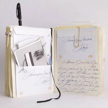 A cover of "2024" cluster. The owner is noellle. The cluster description is "a year of observation, reading, writing, reflection and red ". The cluster consists of 19 elements.