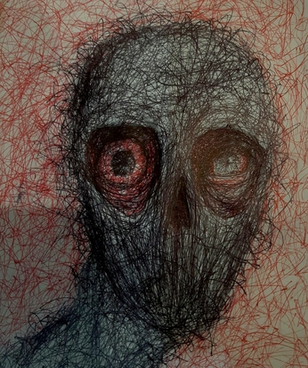 A cover of "scribble horror art" cluster. The owner is auroraranjbar. The cluster consists of 24 elements.