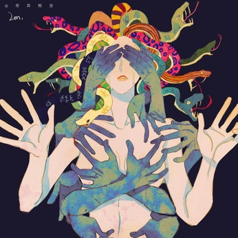 A cover of "Japanese etherial art" cluster. The owner is beanz. The cluster consists of 25 elements.