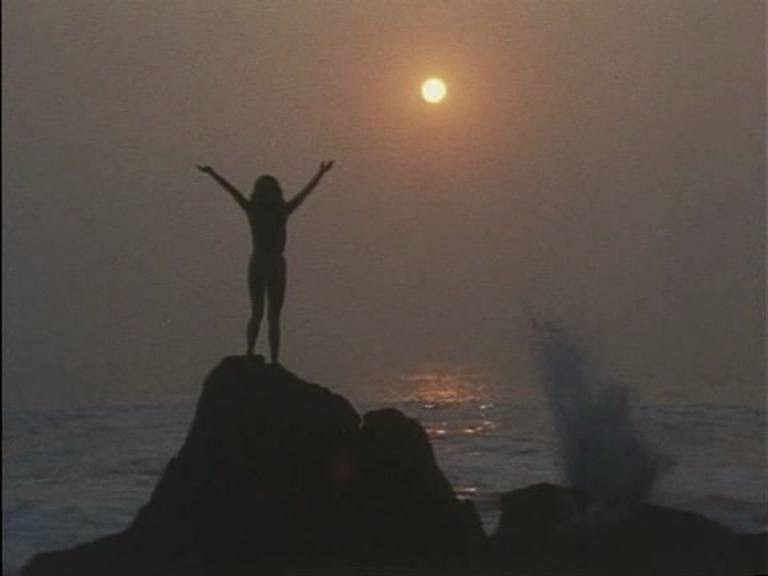 A still from Nobuhiko Ōbayashi's 1967 experimental short film, Emotion.