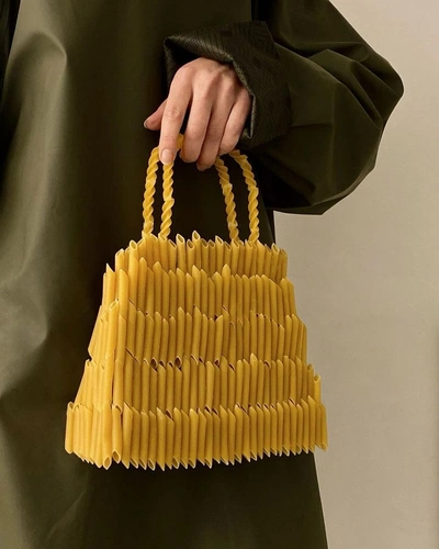 An Instagram  post added by olivebranch on Jan 30, 2024. The author is @theshinysquirrel. May present: handbag, product, sleeve, gesture, wood.