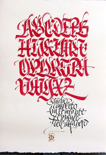 A cover of "Calligraphy" cluster. The owner is danielhosoya. The cluster consists of 1 element.