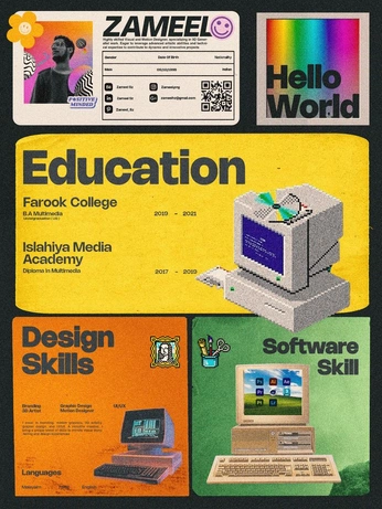 A cover of "graphic design inspo" cluster. The owner is jamins. The cluster consists of 32 elements.