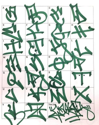 A cover of "graffiti" cluster. The owner is eme.es. The cluster consists of 9 elements.