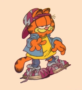 A cover of "GARFIELD<3" cluster. The owner is crumbrichard. The cluster consists of 83 elements.