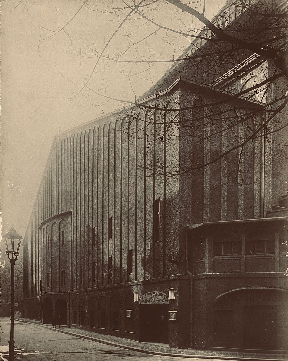 The Theater des Volkes in Berlin, 1934. Renovated by architect Hans Poelzig for Max Reinhardt.