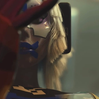 A cover of "Marathon Cinematic Short" cluster. The owner is ikunstler. The cluster description is "Marathon game. Reveal Cinematic Short. ". The cluster consists of 196 elements.