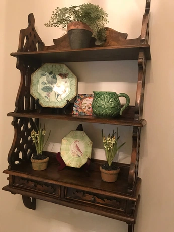 A cover of "Antique wishlist" cluster. The owner is adalie. The cluster consists of 14 elements.