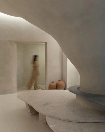 A cover of "INTERIOR" cluster. The owner is osokaspace. The cluster consists of 6 elements.