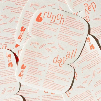 A cover of "menu resto" cluster. The owner is toulana. The cluster consists of 5 elements.