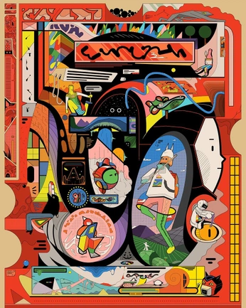 A cover of "Whimsika logo" cluster. The owner is dibidib. The cluster consists of 10 elements.