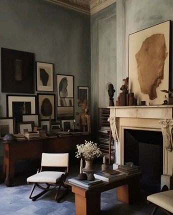 A cover of "Interior" cluster. The owner is gecko.infinite. The cluster consists of 10 elements.