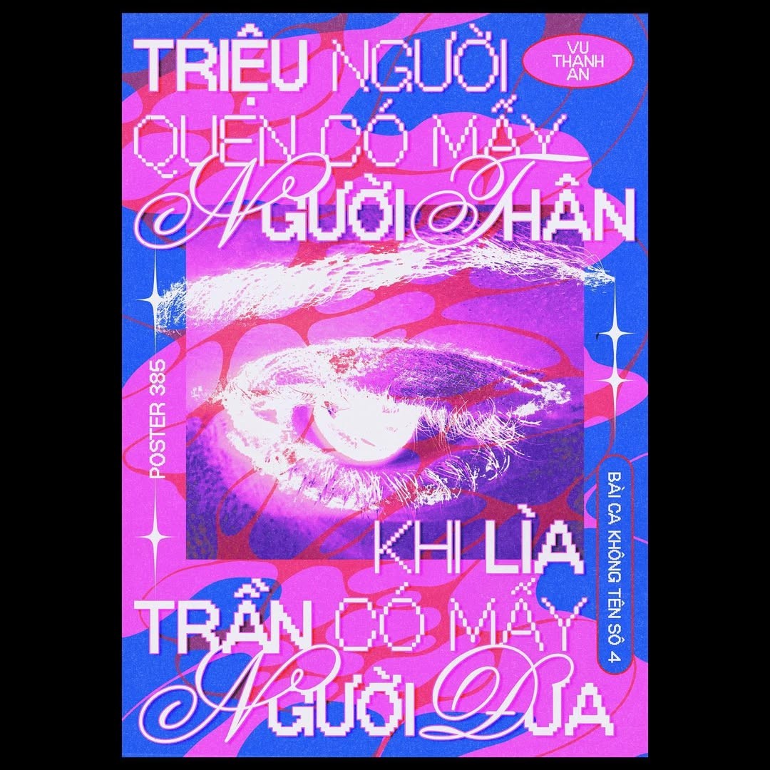 Poster for Vũ Thành An's song "Untitled song number 4".