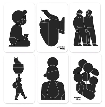 A cover of "STICKERS" cluster. The owner is hyperreal. The cluster consists of 1 element.