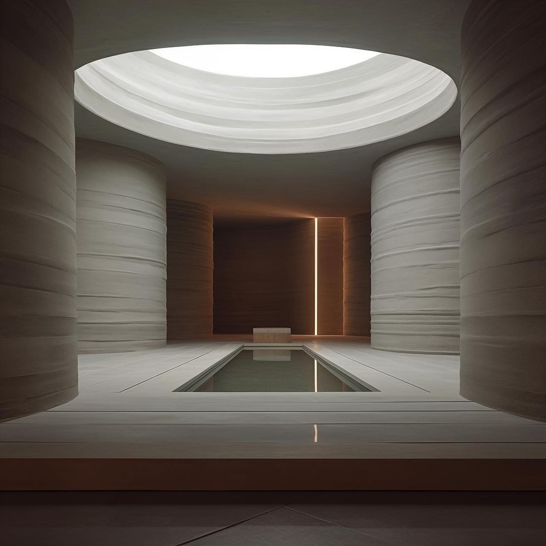 Thermal Baths, a concept by Polina Ditsman Design Studio.