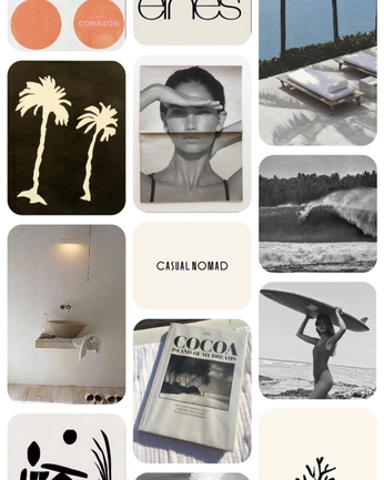 A cover of "Ref.mood board" cluster. The owner is achirakat. The cluster consists of 14 elements.