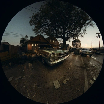 A cover of "Fish eye POVs" cluster. The owner is ikatees. The cluster consists of 4 elements.