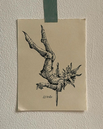 A cover of "Drawing inspo" cluster. The owner is novaxi. The cluster consists of 5 elements.