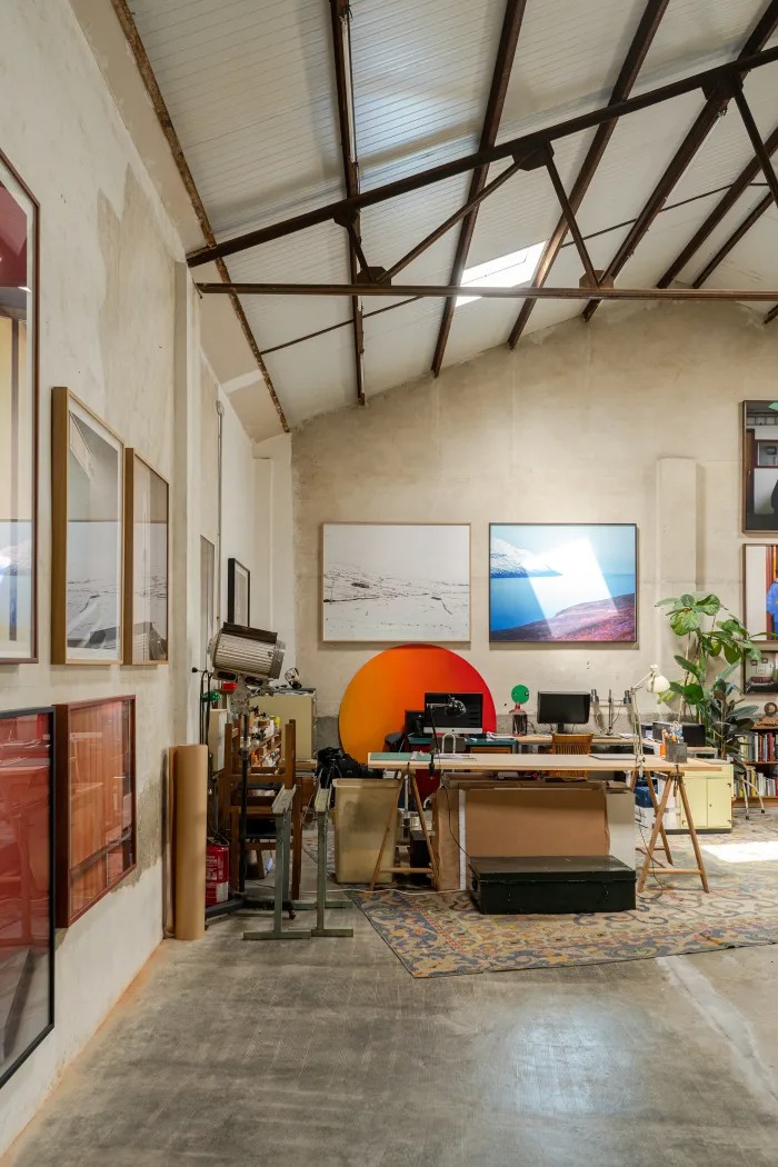 The Eulalia House in Madrid, a live/work space designed by BURR for photographer Juan Baraja. Photo by Maru Serrano.