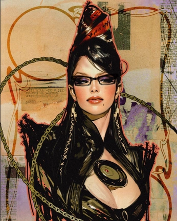 A cover of "BAYONETTA" cluster. The owner is bobakatt0w0. The cluster consists of 22 elements.