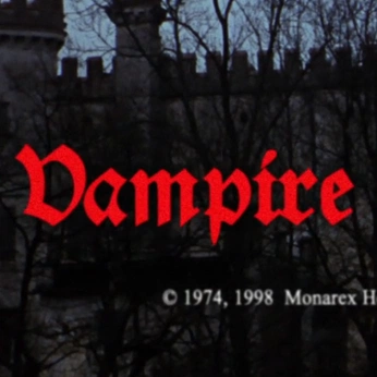 A cover of "Vampyres" cluster. The owner is bradlee. The cluster description is "title cards from 60's and 70's vampire movies". The cluster consists of 35 elements.
