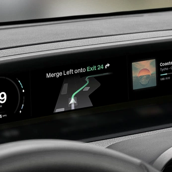 A cover of "Interface" cluster. The owner is dillen. The cluster description is "Web, app, ux". The cluster consists of 54 elements.