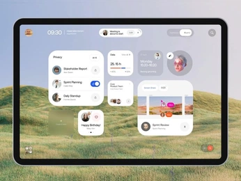 A cover of "Widgets" cluster. The owner is pvicks. The cluster consists of 2 elements.