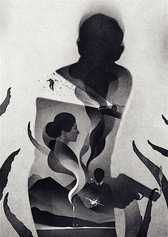 A cover of "Illustration - Editorial" cluster. The owner is ambrecalypso. The cluster consists of 3 elements.