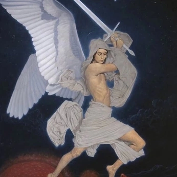 A cover of "Medieval guys" cluster. The owner is comedyroses. The cluster description is "Pretty boys of the past". The cluster consists of 43 elements.