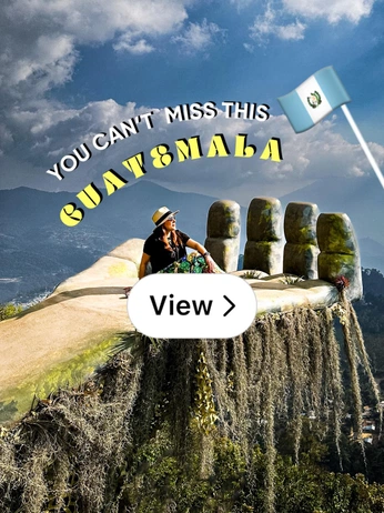 A cover of "Guatemala Travel" cluster. The owner is morelegsroom. The cluster consists of 2 elements.