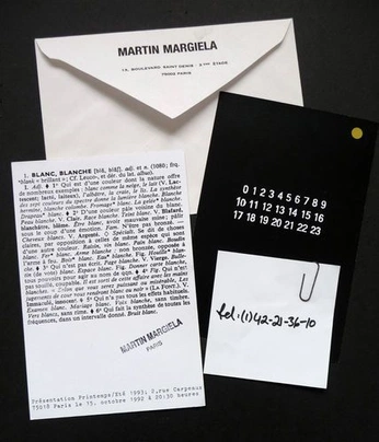 A cover of "Maison Margiela" cluster. The owner is vladimirseyes. The cluster consists of 14 elements.