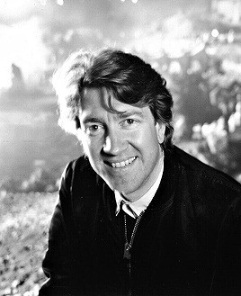 Director David Lynch in 1984, during the production of his film Dune.