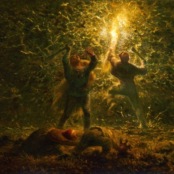 A cover of "Art" cluster. The owner is rabbit. The cluster consists of 122 elements.