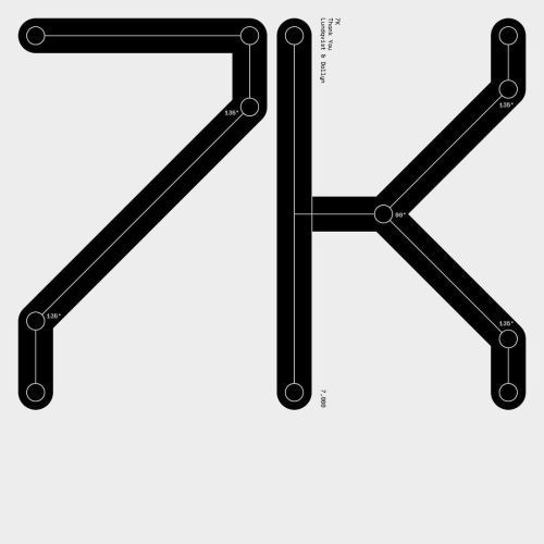 The Ki typeface designed by 7K.