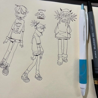 A cover of "character design" cluster. The owner is koimui. The cluster consists of 13 elements.